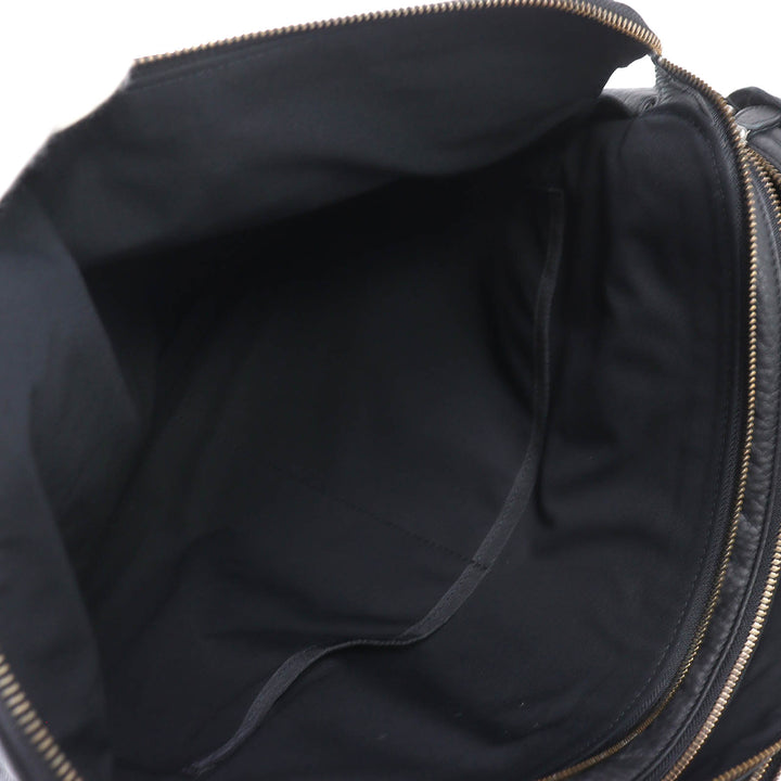 極美品△PORTER ポーター WITH ウィズ レザー 2WAY ブリーフケース ビジネスバッグ ショルダーバッグ ブラック メンズ
