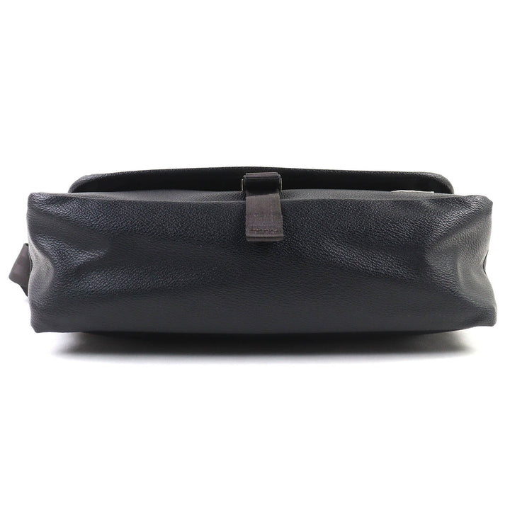 極美品△PORTER SACS BAR ポーター サックスバー 383-05714 ナイロン レザー ショルダーバッグ クロスボディバッグ ブラウン ブラック