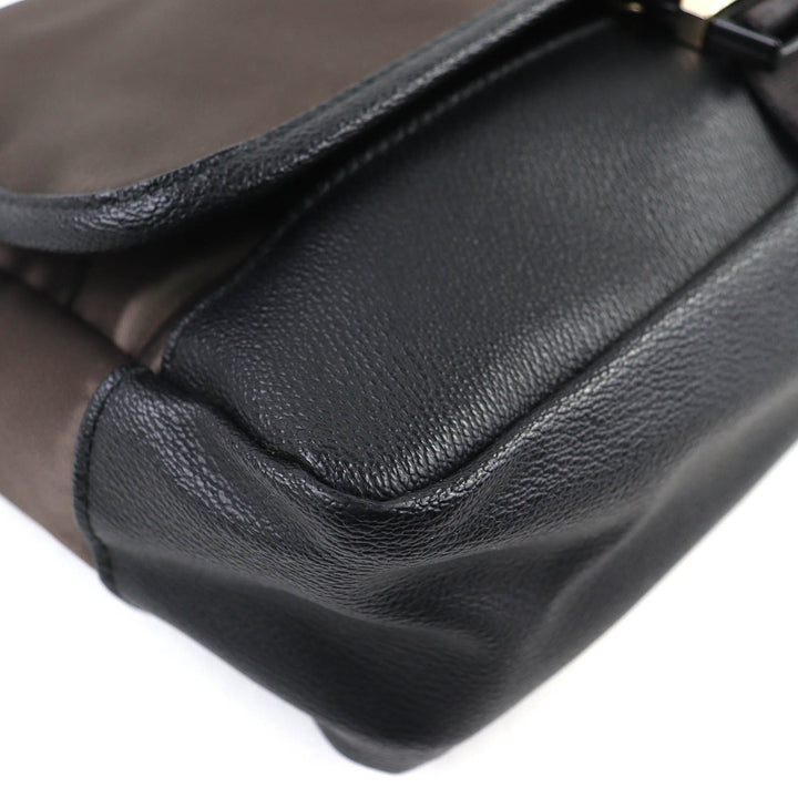極美品△PORTER SACS BAR ポーター サックスバー 383-05714 ナイロン レザー ショルダーバッグ クロスボディバッグ ブラウン ブラック