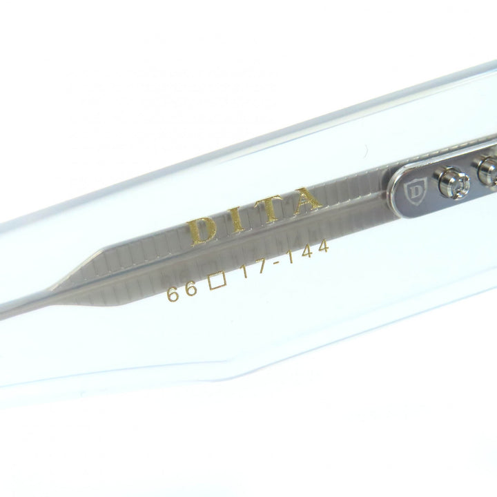 極美品△DITA ディータ DTS740-A-03 ALOURE アルール サイドカット アイウェア サングラス フロステッドグレー 66□17 144 デモレンズ
