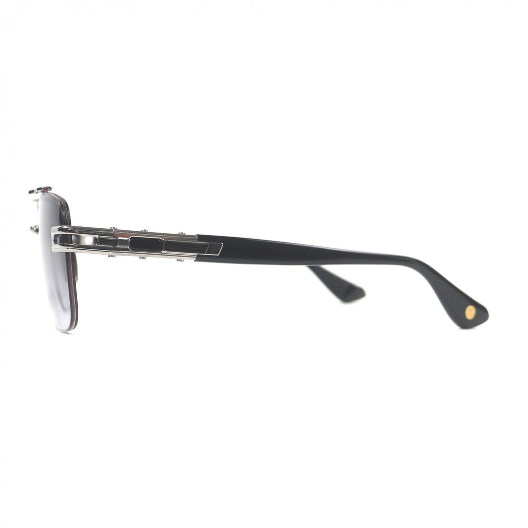 未使用品□DITA ディータ DTS138-A-03 GRAND-EVO ONE ツーブリッジ サングラス シルバー ブラック 57□16-145 度入 日本製 定価141900円