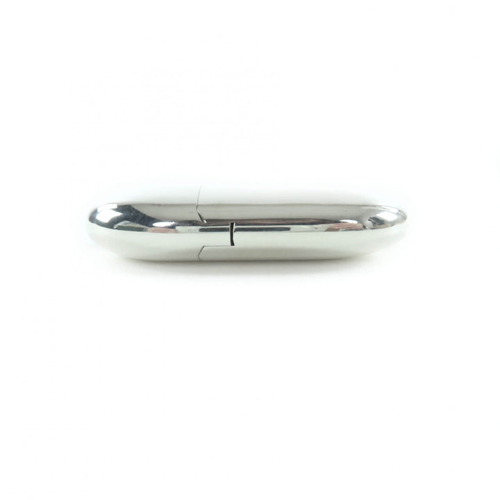 美品★TIFFANY&amp;Co. ティファニー エルサ・ペレッティ ビーンズ オイルライター 925 ロゴ刻印入り ローラー式 箱・袋付 重量56.99g