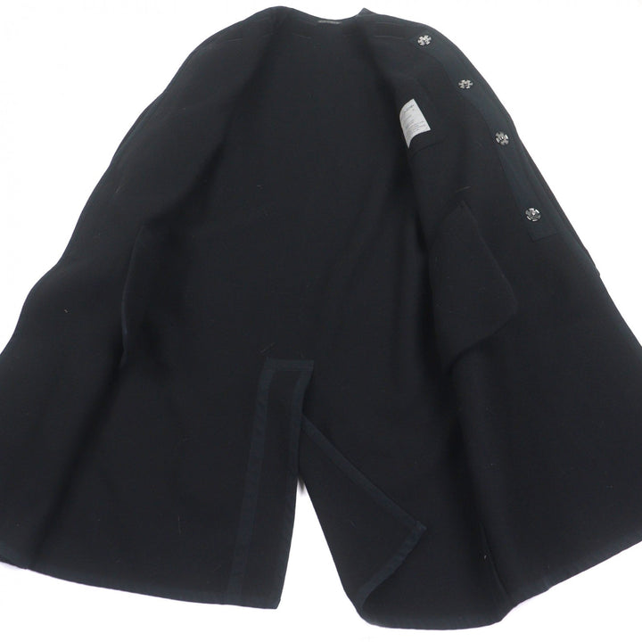 美品▼Yohji Yamamoto POUR HOMME ヨウジヤマモトプールオム 21AW HX-D27-126 ARMY MELTON COAT ウール100% バックロゴ コート 3 正規品