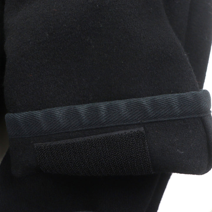 美品▼Yohji Yamamoto POUR HOMME ヨウジヤマモトプールオム 21AW HX-D27-126 ARMY MELTON COAT ウール100% バックロゴ コート 3 正規品