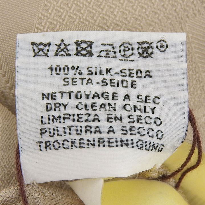 未使用品▲HERMES エルメス HTH2504 LES SANGLES レ サングル シルク100％ エシャルプ FOULARD フリンジ付き ストール 箱付き イタリア製