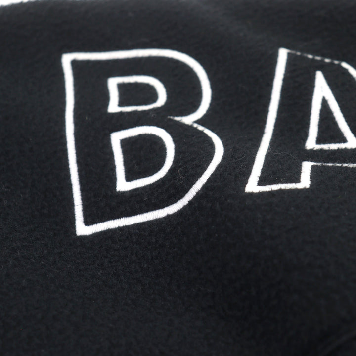 未使用品○BALENCIAGA バレンシアガ 23AW 755106 ロゴ刺繍 ダブルジップ トラックジャケット フリースジャケット 44 伊製 正規品 メンズ