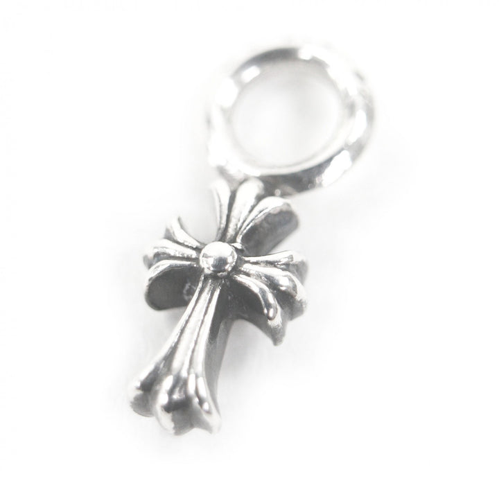極美品□CHROME HEARTS クロムハーツ STACK CH CROSS V2 CHクロススタックチャーム ペンダントトップ SV925 シルバー 重量1.28g メンズ