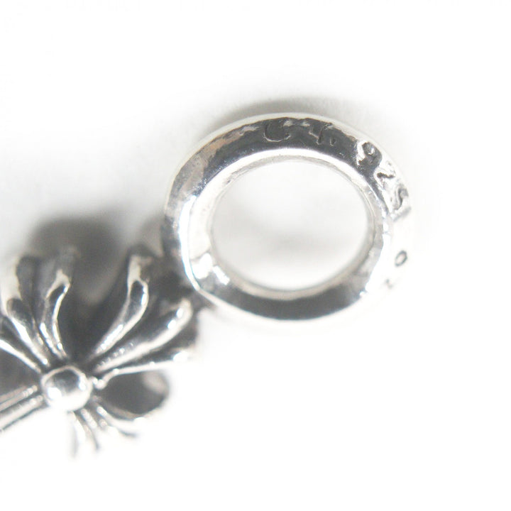 極美品□CHROME HEARTS クロムハーツ STACK CH CROSS V2 CHクロススタックチャーム ペンダントトップ SV925 シルバー 重量1.28g メンズ