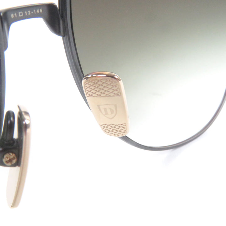 未使用品□DITA ディータ ARTOA.92 DTS160-A-03 ツーブリッジ ティアドロップ サングラス ガンメタリック 61□12-145 デモレンズ 日本製