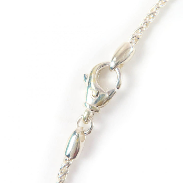 極美品☆TIFFANY&amp;Co. ティファニー 925 パズル ハート ネックレス ペンダント シルバー ゴールド 箱・保存袋付き 重量21.62g レディース