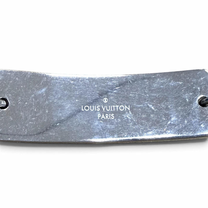 美品□LOUIS VUITTON ルイヴィトン M00681 2022年製 ブレスレット・モノグラム ボールド 現行品 アクセサリー シルバー イタリア製