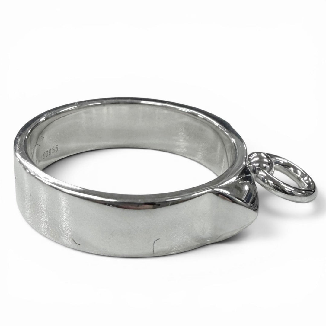 極美品▼HERMES エルメス 2019年製 コリエドシアン AG925 リング 指輪 シルバー 54 JP14号 フランス製 重量4.8g メンズ レディース