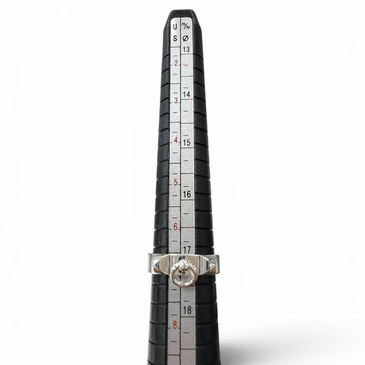 極美品▼HERMES エルメス 2019年製 コリエドシアン AG925 リング 指輪 シルバー 54 JP14号 フランス製 重量4.8g メンズ レディース