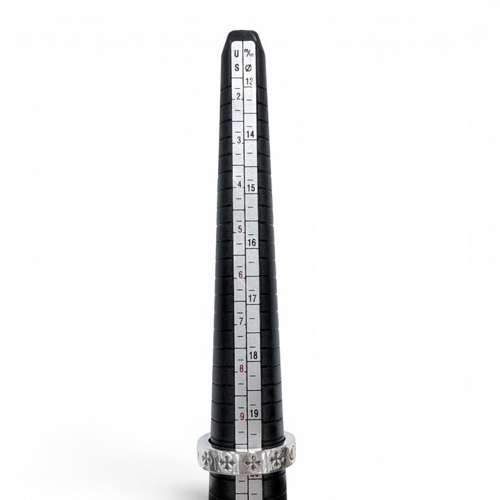 極美品◇CHROME HEARTS クロムハーツ SPACER FOREVER 6mm スペーサー フォーエバー 6mm リング 925 指輪 シルバー JP21号 重量12.4g