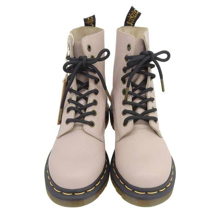 未使用品▲Dr.Martens ドクターマーチン 1460 PASCAL 8ホール レースアップ レザー ショートブーツ ピンクベージュ UK3 レディース 箱付