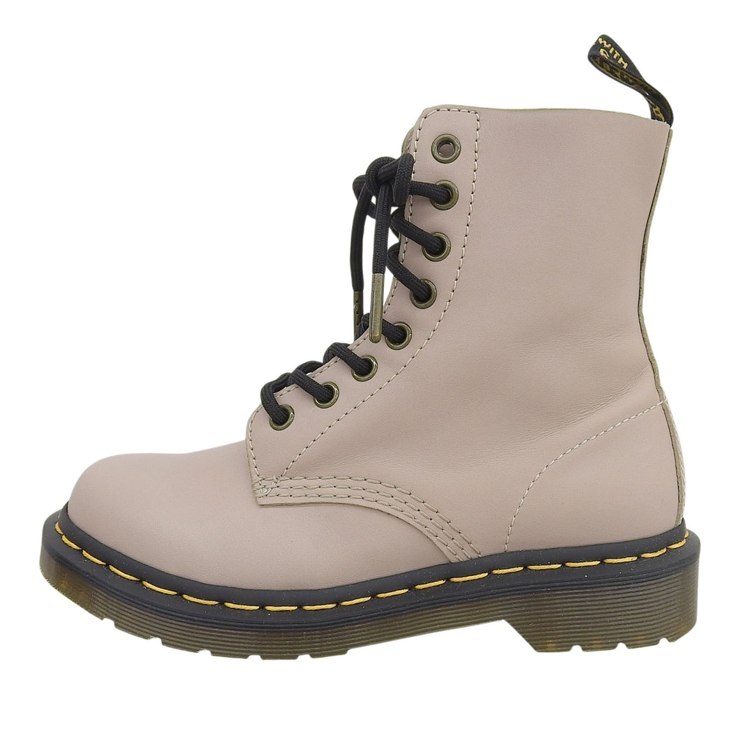 未使用品▲Dr.Martens ドクターマーチン 1460 PASCAL 8ホール レースアップ レザー ショートブーツ ピンクベージュ UK3 レディース 箱付