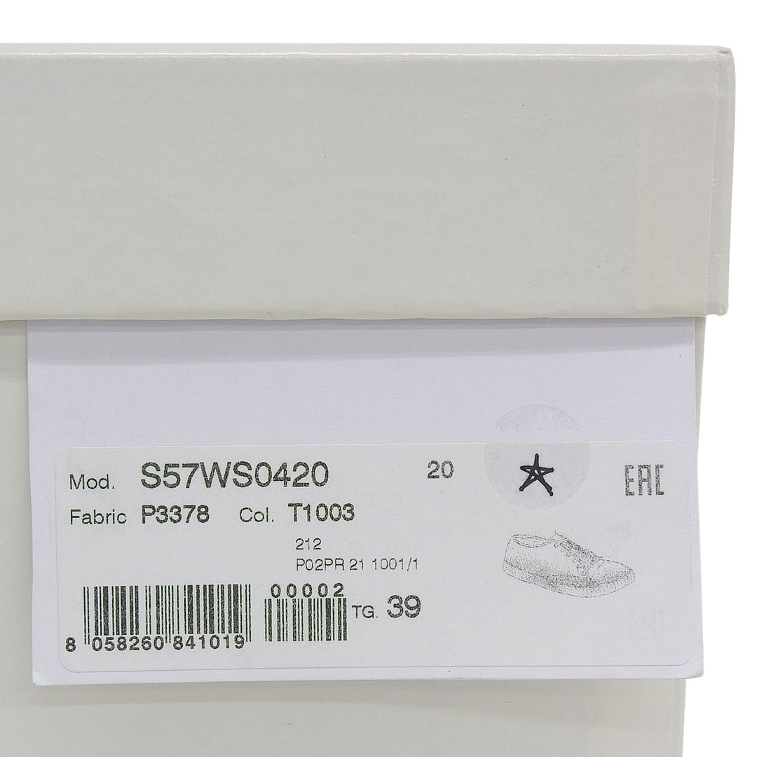未使用品▲Maison Margiela 22 メゾンマルジェラ22 S57WS0420 REPLICA レプリカ キャンバス ヴィンテージ加工 ローカットスニーカー 39