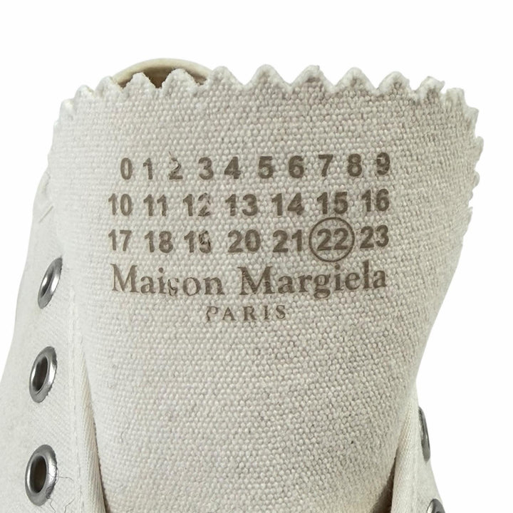 未使用品▲Maison Margiela 22 メゾンマルジェラ22 S57WS0420 REPLICA レプリカ キャンバス ヴィンテージ加工 ローカットスニーカー 39