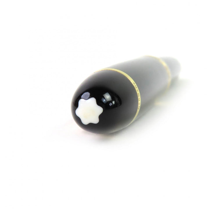 良品△MONTBLANC モンブラン マイスターシュテュック149 ペン先14K EFニブ ホワイトスター 万年筆 ブラックゴールド ドイツ製 メンズ