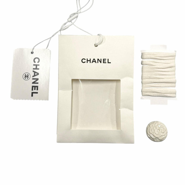 【ドンドン見直し】未使用品◇CHANEL シャネル 2025年製 P79983 ココマークボタン クロップド ジャケット 36 伊製 正規品 定価598700円