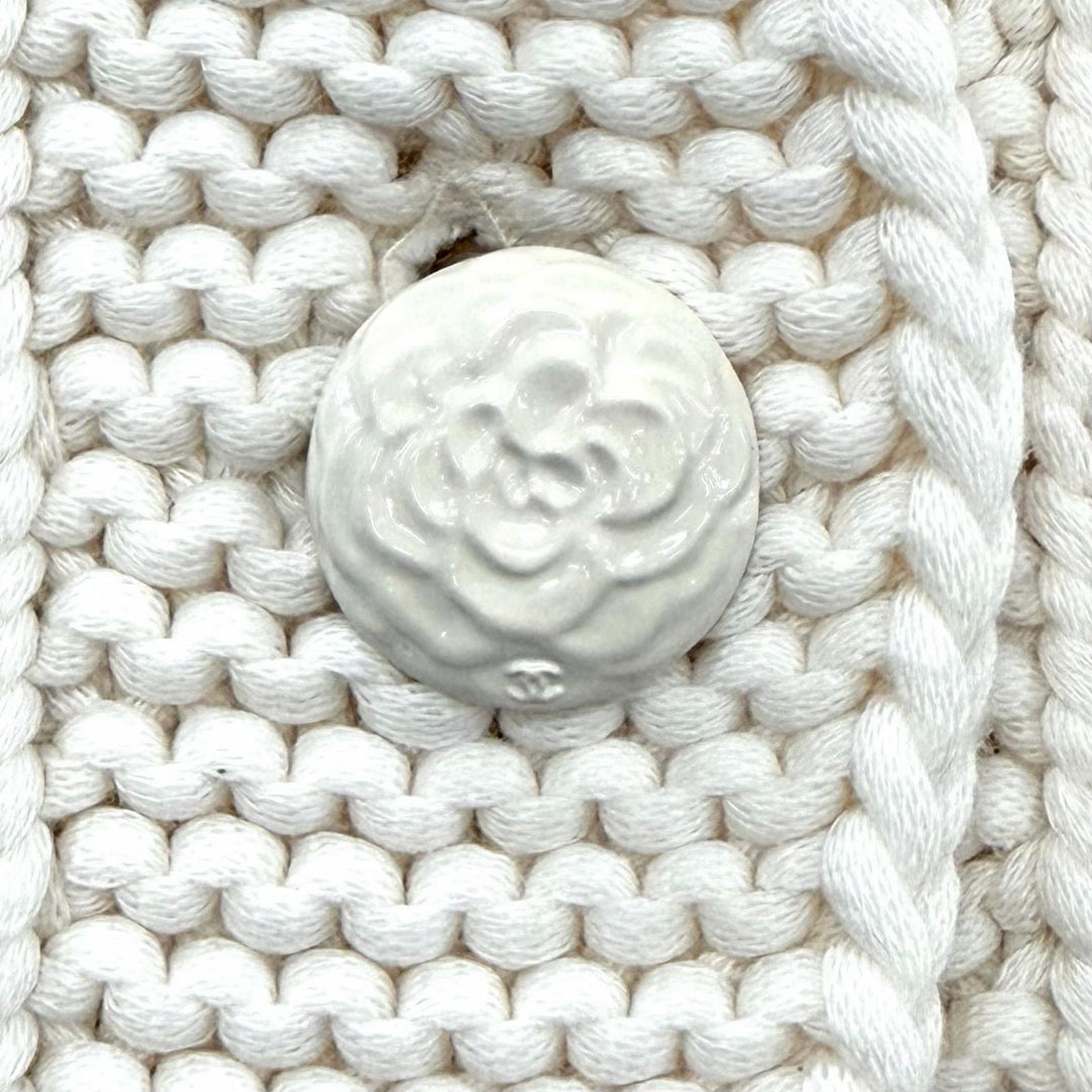 【ドンドン見直し】未使用品◇CHANEL シャネル 2025年製 P79983 ココマークボタン クロップド ジャケット 36 伊製 正規品 定価598700円