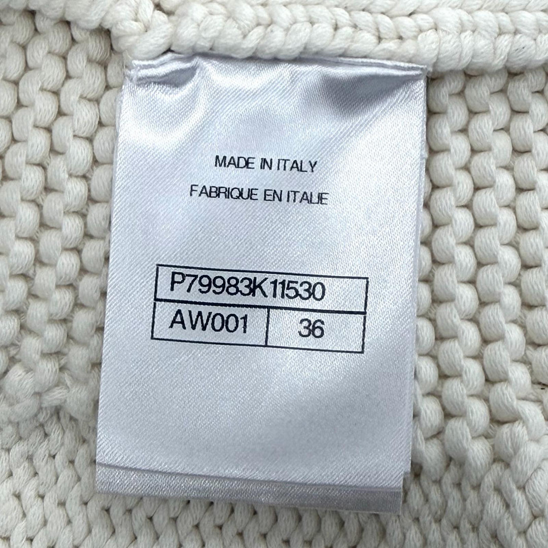 【ドンドン見直し】未使用品◇CHANEL シャネル 2025年製 P79983 ココマークボタン クロップド ジャケット 36 伊製 正規品 定価598700円
