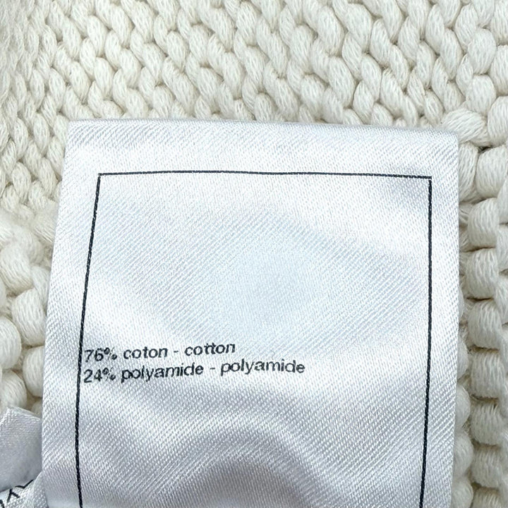 【ドンドン見直し】未使用品◇CHANEL シャネル 2025年製 P79983 ココマークボタン クロップド ジャケット 36 伊製 正規品 定価598700円