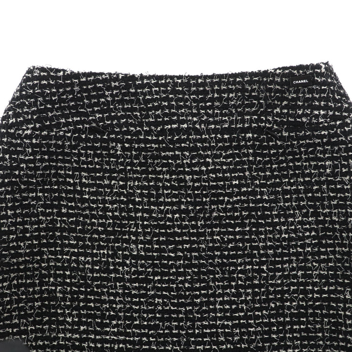 極美品◇CHANEL シャネル ヴィンテージ 03C P20548/P20413 ウール マトラッセココボタン付き ツイード セットアップ スーツ 34 正規品
