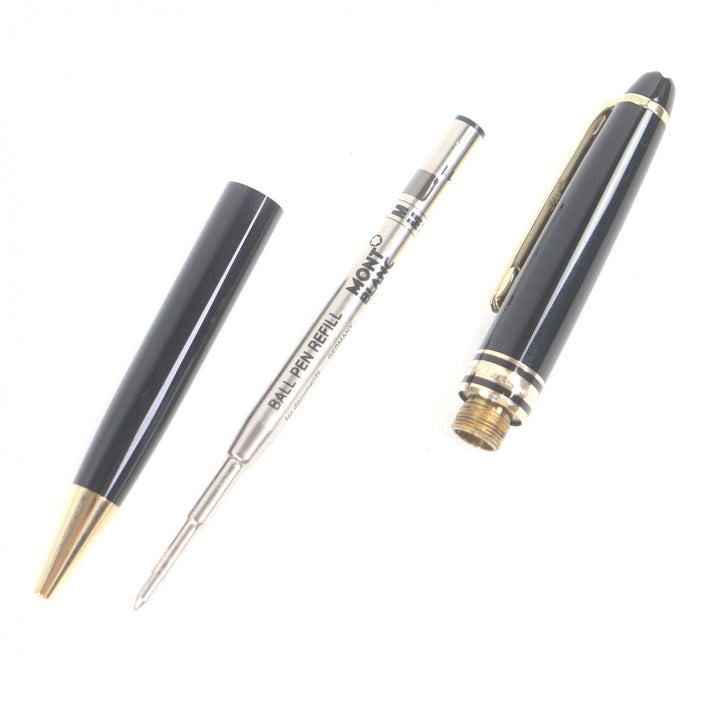良品□MONTBLANC モンブラン マイスターシュテュック クラシック Pix ツイスト式 ボールペン ブラック ゴールド ドイツ製 筆記確認済