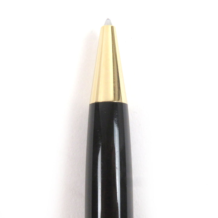良品□MONTBLANC モンブラン マイスターシュテュック クラシック Pix ツイスト式 ボールペン ブラック ゴールド ドイツ製 筆記確認済