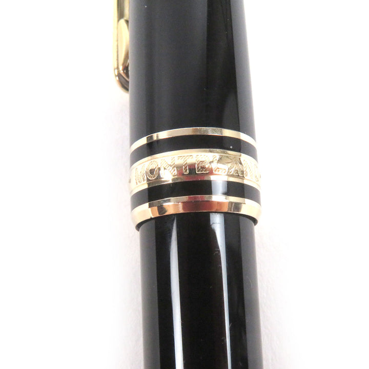 良品□MONTBLANC モンブラン マイスターシュテュック クラシック Pix ツイスト式 ボールペン ブラック ゴールド ドイツ製 筆記確認済