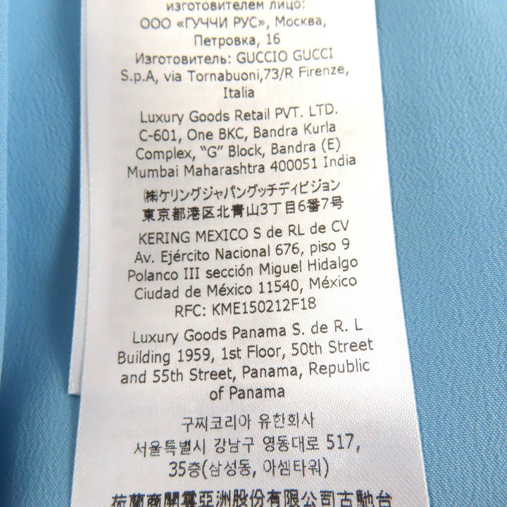 未使用品★GUCCI グッチ 706948 Lovelight tweed mini skirt チェック 膝丈 ツイードスカート マルチ 40 イタリア製 正規品 レディース