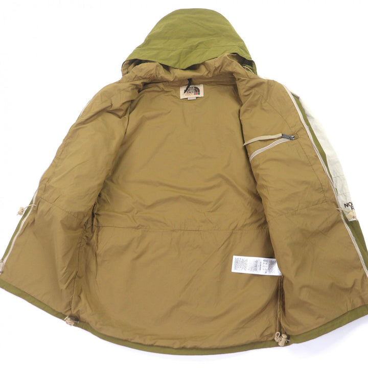 極美品▼GUCCI THE NORTH FACE グッチ ザ・ノースフェイス 21AW 663759 コラボ カラーブロック フーデッド マウンテンパーカー S 正規品