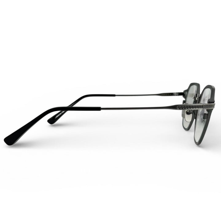 極美品▲DITA ディータ DTS425 UNION-THREE メガネ 眼鏡 アイウェア マットブラック アンティークシルバー 49□19 145 定価114400円