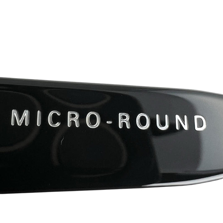 極美品▲DITA ディータ DTS406-A-01 MICRO-ROUND ラウンド サングラス ブラック ゴールド 50□22 143 日本製 レディース 定価149600円