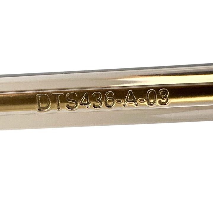 極美品▲DITA ディータ DTS436 KUDRU ツーブリッジ サングラス バーガンディ イエローゴールド 61□14 145 155 定価165000円