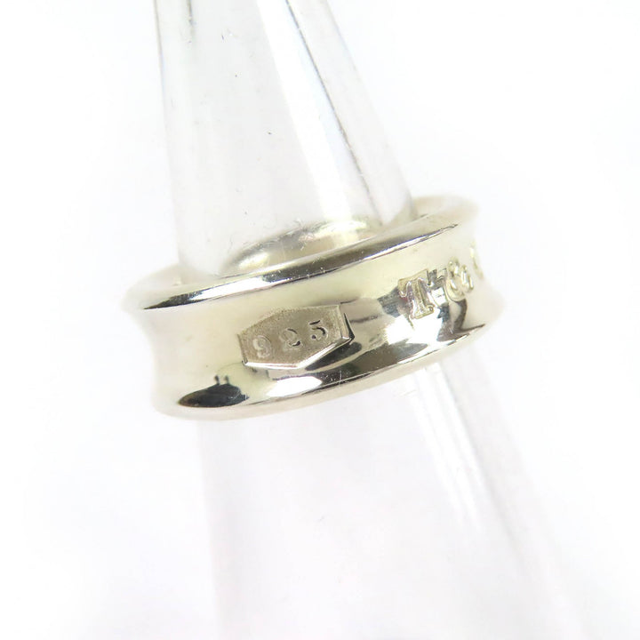 極美品△TIFFANY&amp;Co. ティファニー 1997年製 1837 ナロー リング 925 指輪 シルバー 日本サイズ約8号相当 重量7.56g レディース メンズ
