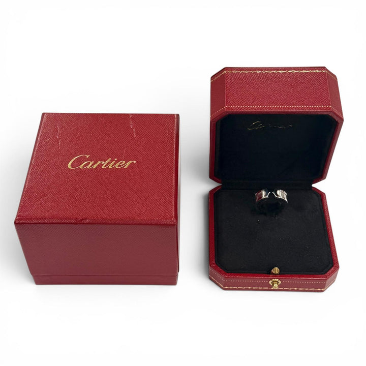 美品◇Cartier カルティエ CD2544 B4040558 C2 リング 750 (WG) 指輪 ホワイトゴールド 51 (JP11号) 重量7.72g レディース 箱 ケース付き