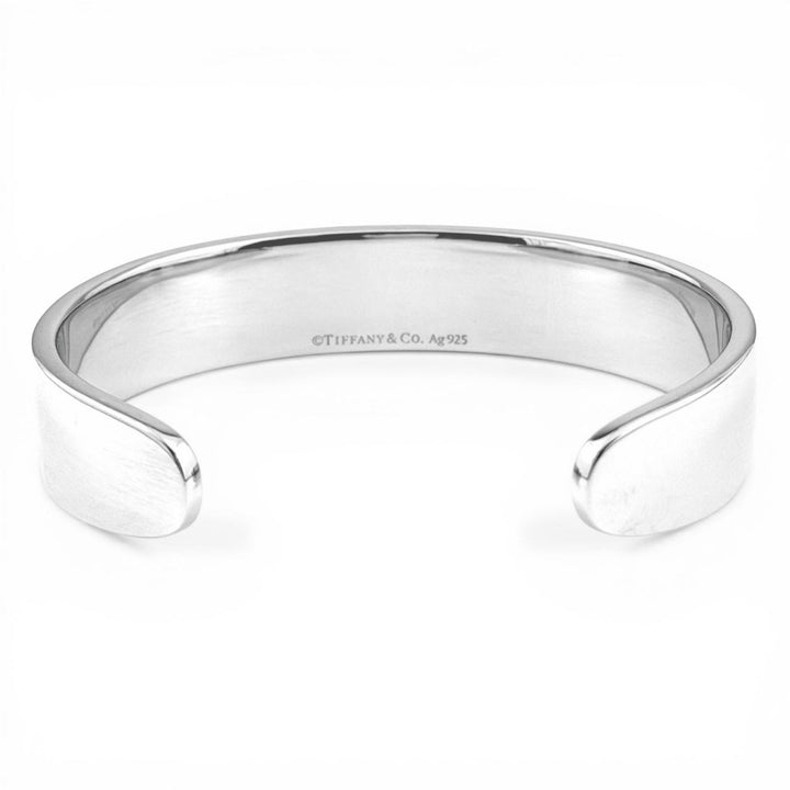 極美品◇TIFFANY&amp;Co. ティファニー リターントゥティファニー AG925 RTT ナローカフ ダイヤモンド バングル シルバー Sサイズ 重量33.2g