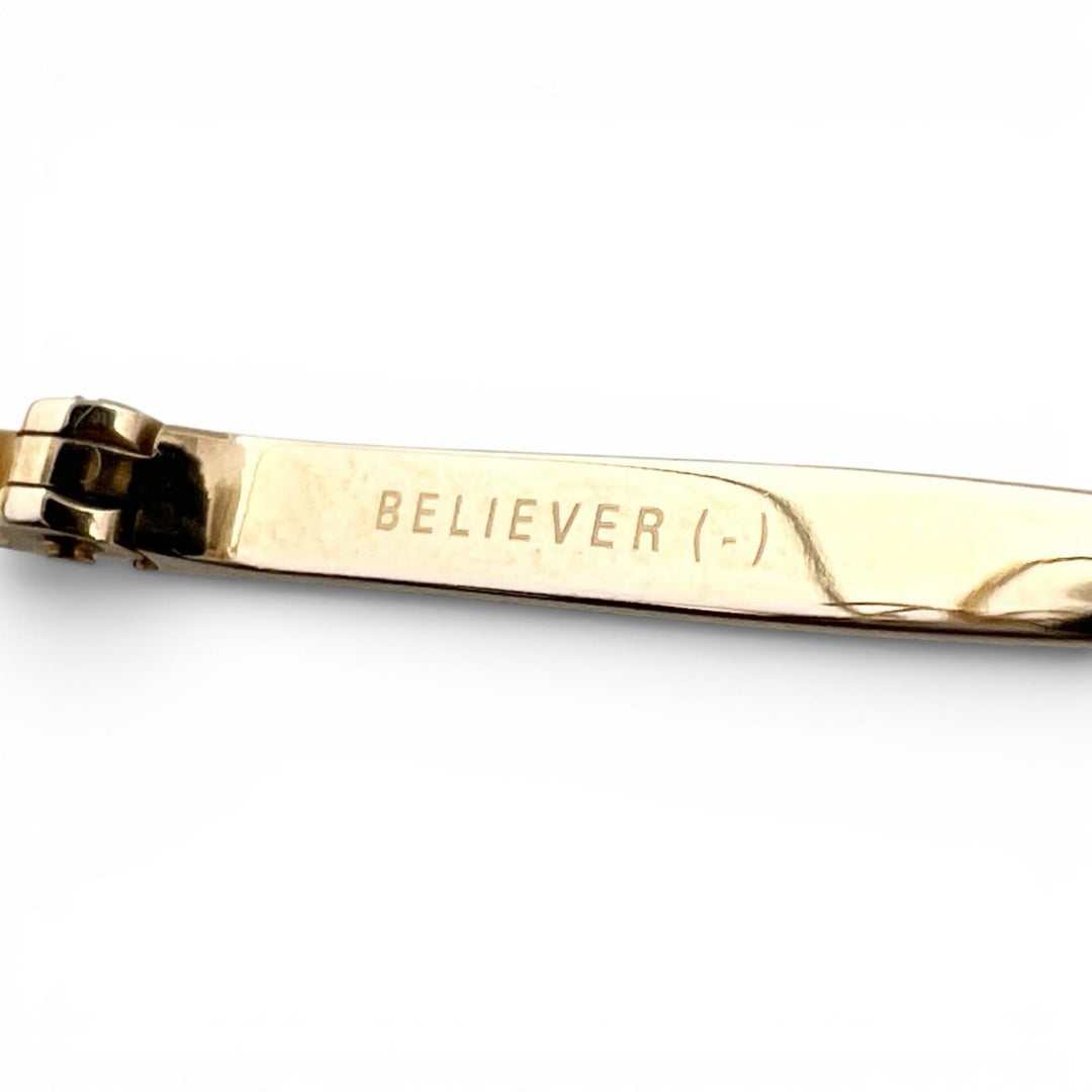 極美品▲DITA ディータ DTX506 BELIEVER(-) ビリーバー HYDE着用モデル ラウンド メガネ アイウェア ゴールド 52□20 145 メンズ