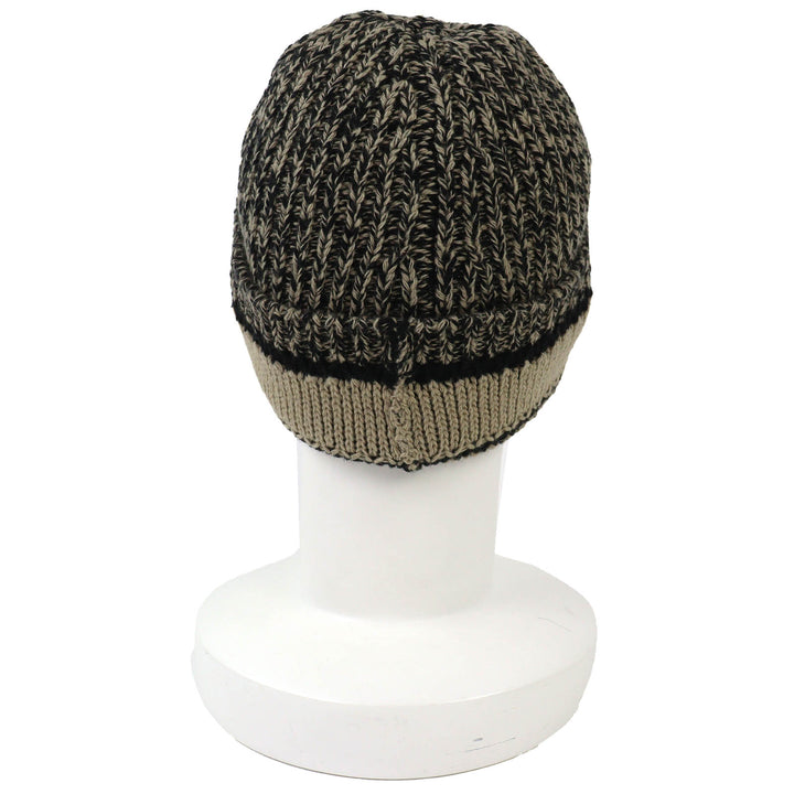 極美品△Christian Dior クリスチャンディオール 25DWI714S007 ウール カシミヤ ロゴ ニット帽 ビーニー ニットキャップ 箱付 正規品