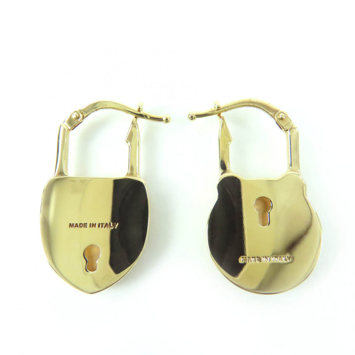 未使用品☆MIUMIU ミュウミュウ 5I0215 ミュウロック ピアス（両耳用）アクセサリー ゴールド 箱・保存袋付き イタリア製 レディース