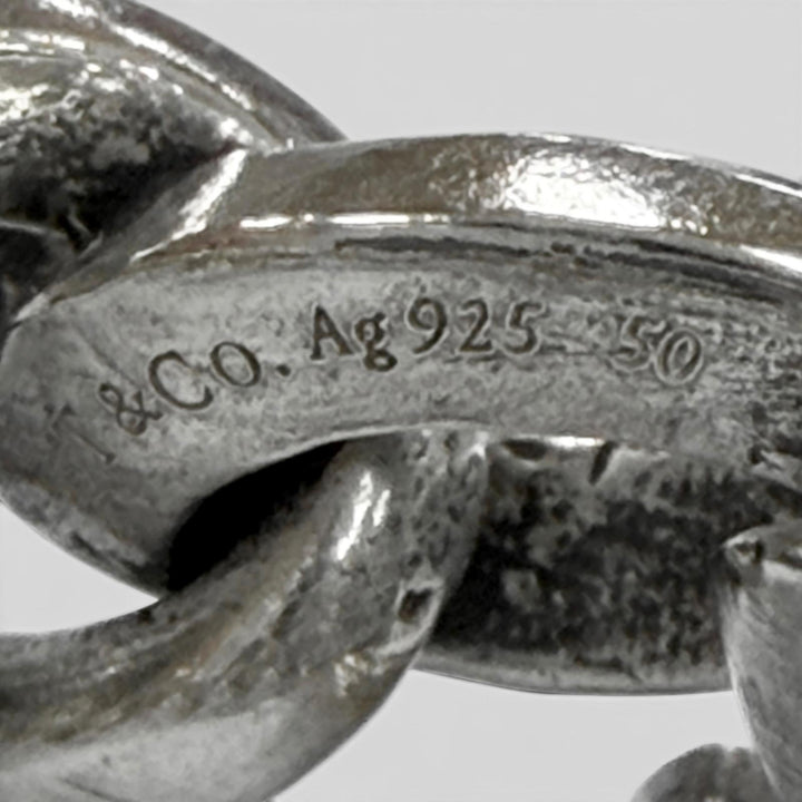 美品▼TIFFANY&amp;Co. ティファニー フォージ リング 925 ハイポリッシュ 指輪 シルバー 50 (JP10号) 重量11.9g メンズ 定価123200円