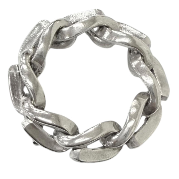 美品□TIFFANY&amp;Co. ティファニー フォージ SV925 ハイポリッシュ リング 指輪 アクセサリー シルバー 50(JP12号相当) 重量12.39g メンズ