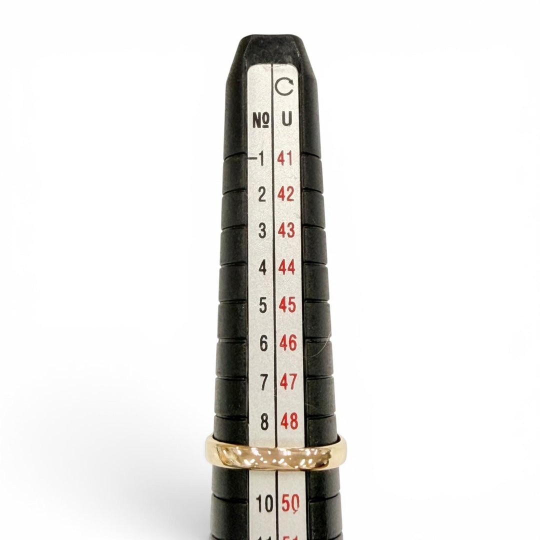 美品◇JOSTEN ジャスティン ヴィンテージ 10K カレッジ リング 指輪 アクセサリー イエローゴールド JP9号 重量4.16g レディース メンズ