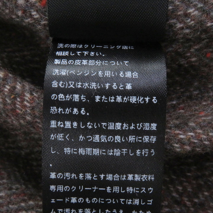 極美品□CIDU LEATHERS シヅレザー ホースハイド シングル ライダースジャケット バイカージャケット ブラック 3XL メンズオススメ◎　