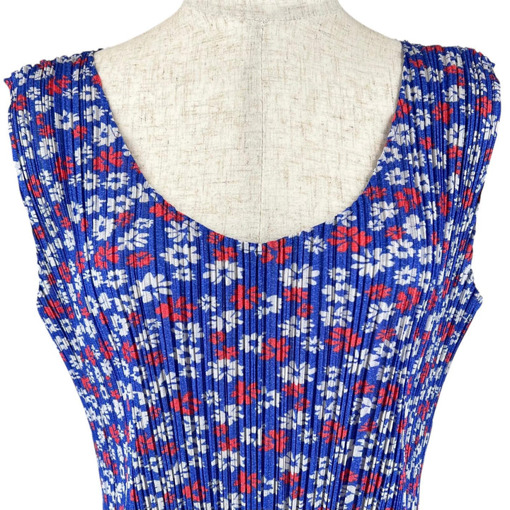 極美品▲PLEATS PLEASE プリーツプリーズ イッセイミヤケ PP22-JH875 花柄 ワンピース セットアップ マルチ 4 日本製 正規品 レディース