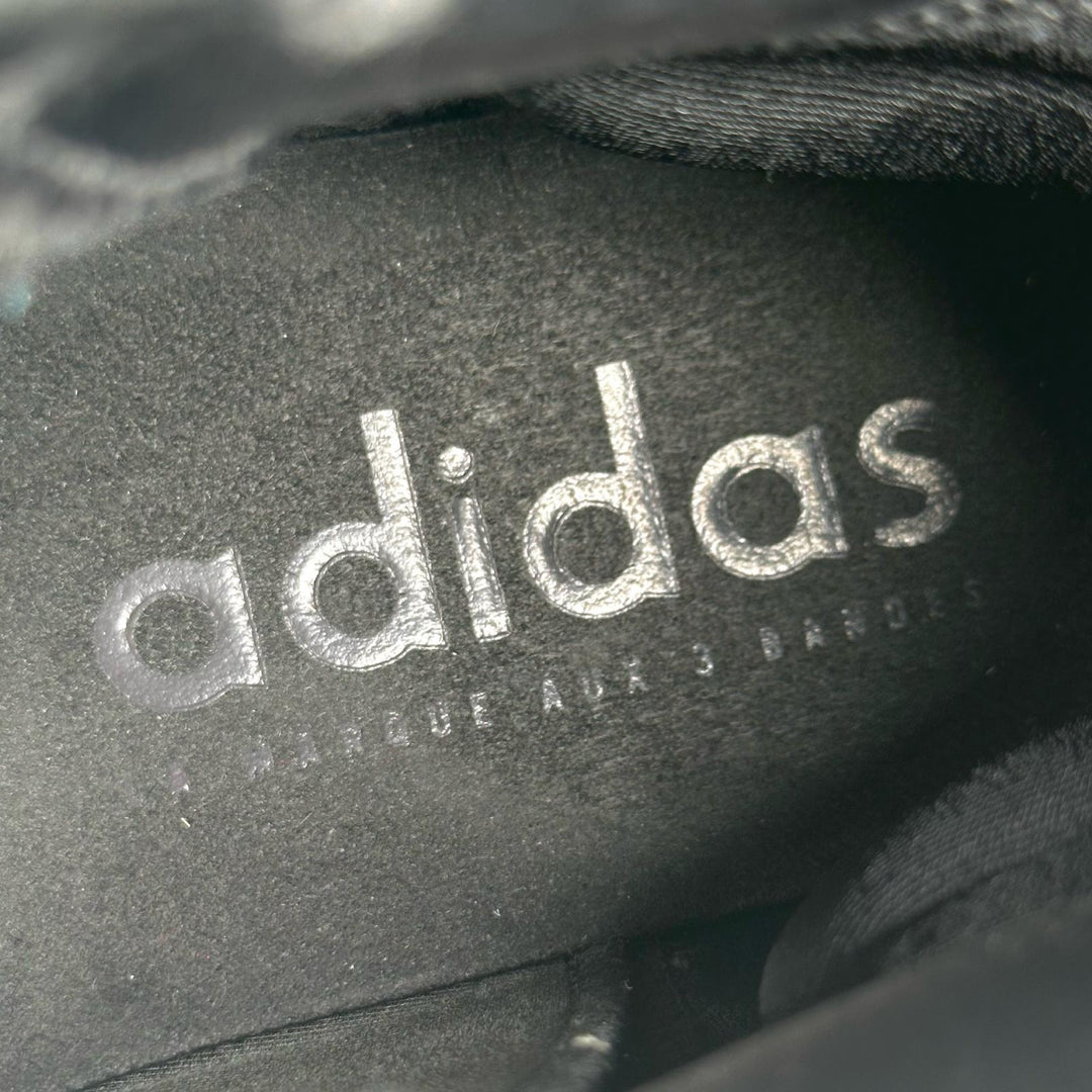 極美品▲adidas アディダス IE6179 FEAR OF GOD ATHLETHICS 1 BASKETBALL ミッドソール スニーカー ブラック 30cm メンズ 箱・保存袋付き