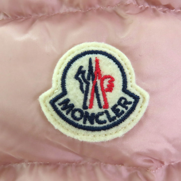 未使用品◇MONCLER モンクレール 23-24AW I29541C00014 HIRMA ロゴワッペン付き ダウンコート ピンク 12anni152cm 正規品 キッズ 大人OK