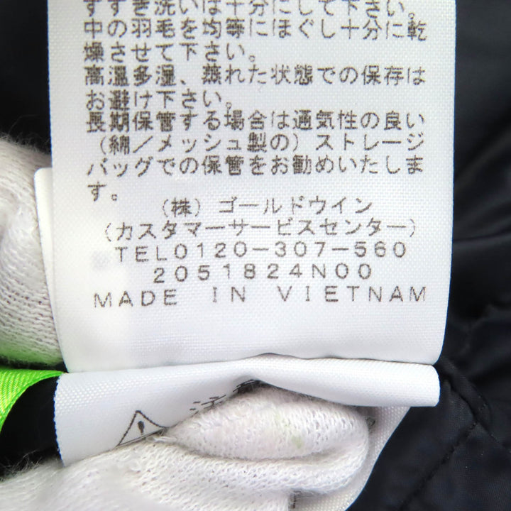 美品△THE NORTH FACE ザ・ノースフェイス ND92237 Mountain Down Jacket マウンテンダウンジャケット ゴアテックス ロゴ刺繍 M 正規品